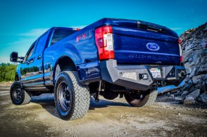 Ford F-250 Rear Bumper - DV8 Offroad - RBFF2-02 - Black - `17-`18 Ford F-250 Rear Bumper - DV8 Offroad - RBFF2-02 - Black - `17-`18